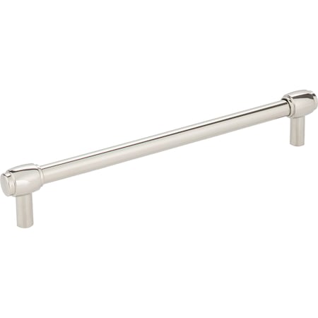 192 Mm Center-to-Center Polished Nickel Hayworth Cabinet Bar Pull